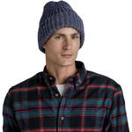 Вязаная и флисовая шапочка-бини Buff, цвет water - фото 4