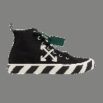 Кроссовки Off-White Off-White Vulc Sneaker Mid 'Black White', черный - фото