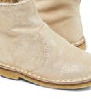 Блестящие замшевые ботильоны Harley PèPè, металлик - фото 4