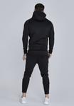 Толстовка SIKSILK ESSENTIALS ZIP, Black - фото 3