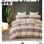 Yalu Комплект постельного белья, 180 см, 4 предмета - фото