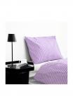 Постельное белье Cofi с полосками, 155x220 см, лиловый - фото