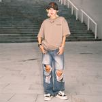 Футболка унисекс Zmoh, хаки - фото 25