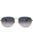 Солнцезащитные очки-авиаторы Bain Ray-Ban, серый - фото