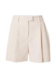 Шорты millane Loose fit Pleat-Front Pants, кремовый - фото