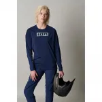 Джерси эндуро с длинным рукавом ION Gridxkn scrub select, синий - фото 3