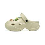 Клоги женские ST&SAT, хаки - фото