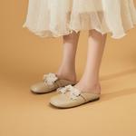 Закрытые тапочки для женщин DAPHNE, Apricot - фото 10