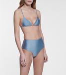 Через верх бикини Jade Swim, Blue Sheen - фото 2