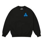 Свитер Palace Fukuoka Tri-Ferg Crew, Black - фото