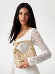 Сумочка GUESS Isotta, Beige - фото 2