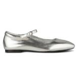 Maya Shoes In Metallic Silver Shoe the Bear - фото