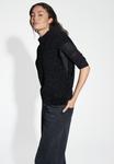 Футболка OPUS LOOSE FIT RIB, Black - фото 5