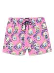 Camilla плавки-шорты с принтом Salty Splendor, розовый - фото
