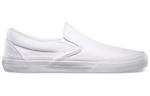Кроссовки classic slip-on 'white canvas' Vans, белый - фото 2