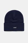 Шапочка с вышивкой в тон LAN Levi'S, темно-синий - фото