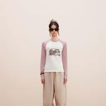 Футболка женская US Version Champion, Светло-песочная Пэчворк - фото 11