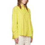 Проверенная рубашка с длинными рукавами Acne Studios, желтый - фото 5