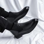 Ботинки Челси мужские черный Gzz - фото 10