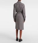 Шерстяная юбка-карандаш Prada, Ebano - фото 3