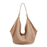 PAYOT Сумка через плечо из соломки Women's Coffee/Black - фото 2