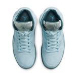 Кроссовки 5 ретро Air Jordan, синий - фото 4