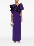 Платье макси Cassia Solace London, фиолетовый - фото 2