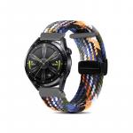 Biaodaige Часы Strap COROS Compatibility Nylon Material, Wave Pattern Blue White - фото 6