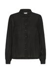 Блуза Cream Button-down blouse, Pitch Black/Black - фото 5