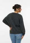 Джемпер Vero Moda Curve VMCMARINA , Dark Grey Melange/Mottled Dark Grey - фото 3