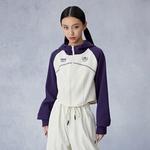 Куртка женская Kappa, белый/фиолетовый - фото 12