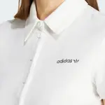 Striped Towel Button Up Tee Adidas Originals, белый - фото 5