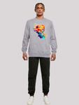 Свитер F4NT4STIC Sweatshirt Abstract player, серый - фото 4