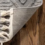 Ковер Balboa Textured Tile Area Rug nuLOOM, 274x366 см, светло-бежевый - фото 14