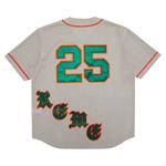 Джерси Supreme Old English Baseball Jersey, Grey - фото 2