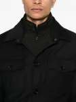 Куртка с карманами на пуговицах Moorer, черный - фото 5