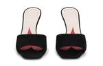 Слипоны Slide Slippers женские черные Roger Vivier - фото 4