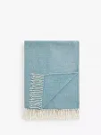 Плед John Lewis ANYDAY Herringbone, цвет bluestone - фото