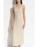 Платье без бретелей Theory, бежевый - фото 3