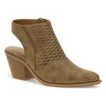 Ботильоны на толстом каблуке Yangley Baretraps, gold - фото