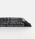 Плед из шерсти и кашемира с узором пейсли Etro, Grigio - фото 4