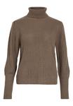 Джемпер VILA VILOU ROLLNECK, Brown - фото 4