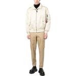 Neil Barrett Куртка Alpha Industries FW22 мужская белая, White - фото 5