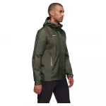 Куртка Mammut Microlayer 2.0 Hardshell, зеленый - фото 4