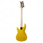 Электрогитара Glarry GP бас желтая - фото 2