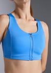 Бюстгальтер Even&Odd active MEDIUM SUPPORT BRA WITH ZIP UP FRONT & ADJUSTABLE STRAPS, Blue - фото 5