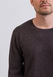 Свитер CASH-MERE, серо-коричневый меланжевый - фото 3