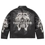Куртка Supreme x Y’s Leather Jacket, Black - фото 2