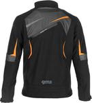 Мотоциклетная куртка-софтшелл gms arrow, Black/Orange - фото 6
