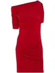 Платье La Mini Robe Drapeado JACQUEMUS, красный - фото